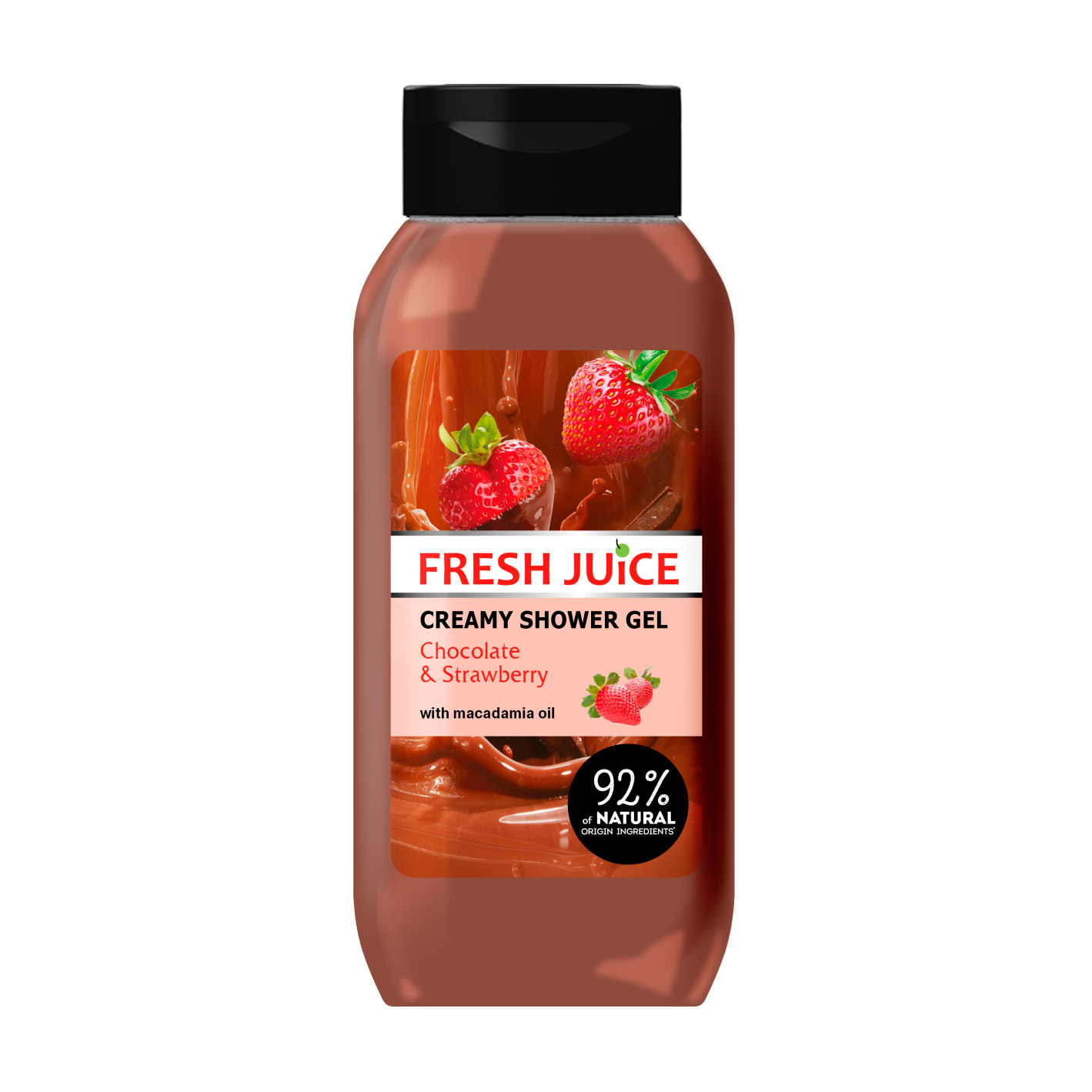 Крем-гель для душу Fresh Juice Chocolate &amp; Strawberry, 400 мл