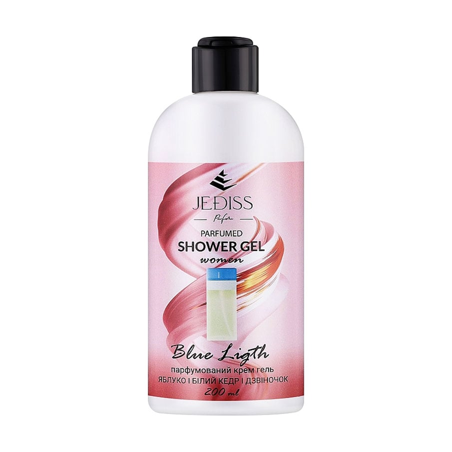 Парфумований крем-гель для душу Jediss Blue Ligth Parfumed Shower Gel жіночий, 200 мл